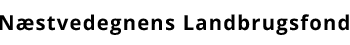 Næstvedegnens Landbrugsfond Logo